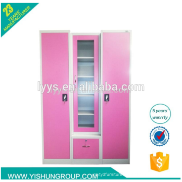 bedroom steel furniture collapsible wardrobe cabinet for philippines